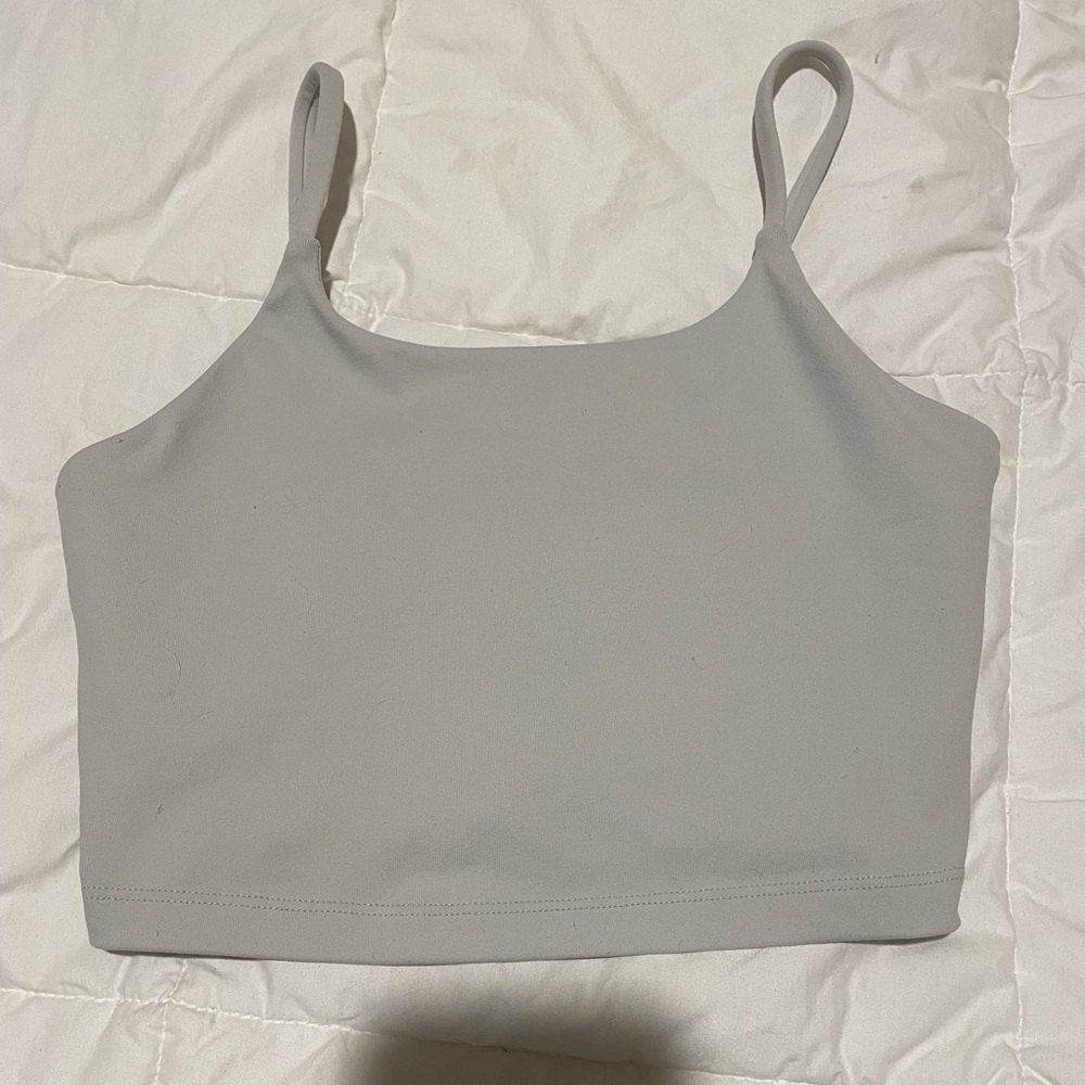 White tank top